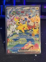 Pokemon Karte Pikachu ex 149/128 Illustration Rare DE 1.-