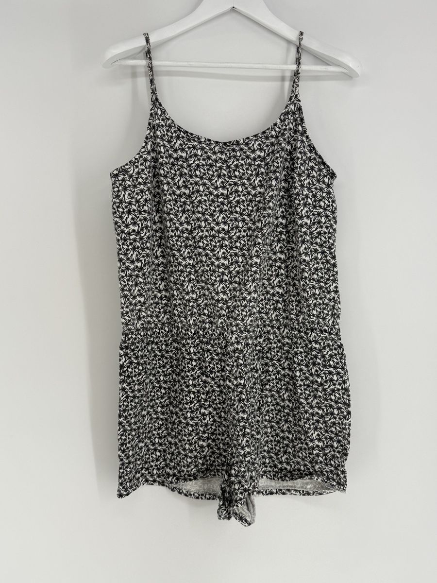Jumpsuits: Jumpsuit Palmen Muster Gr. L von Esmara  – Gebraucht aus Auenstein von moin.