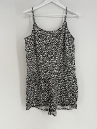 Jumpsuit Palmen Muster Gr. L von Esmara 