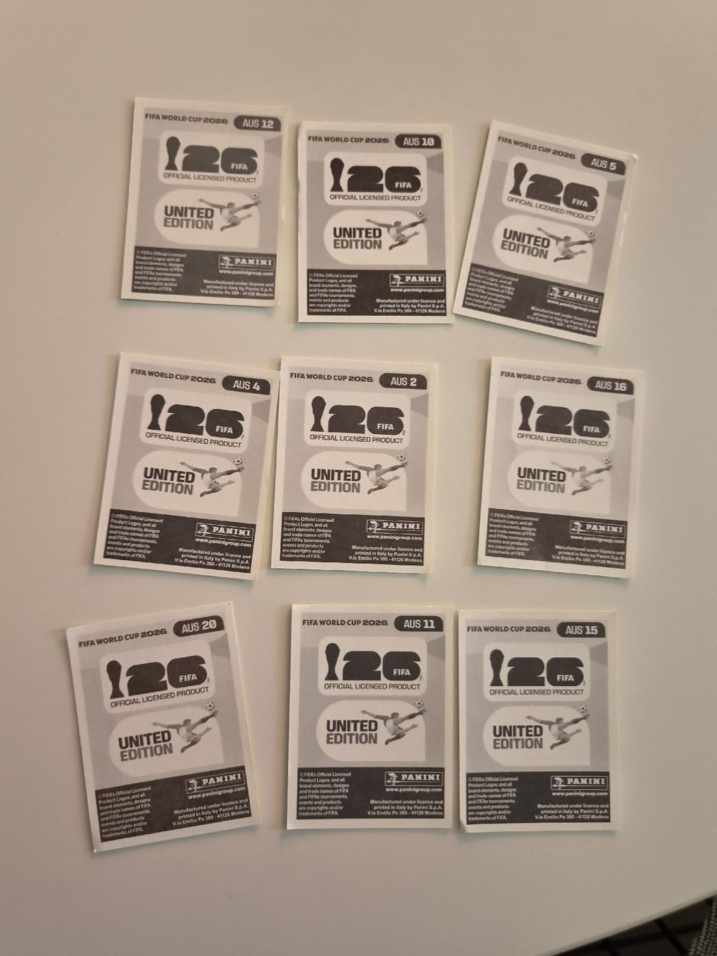 Panini Sammelbilder & Trading cards: Panini Sammelbilder Bundle Australien – Neu (gemäss Beschreibung) aus Zürich von gates_11 1