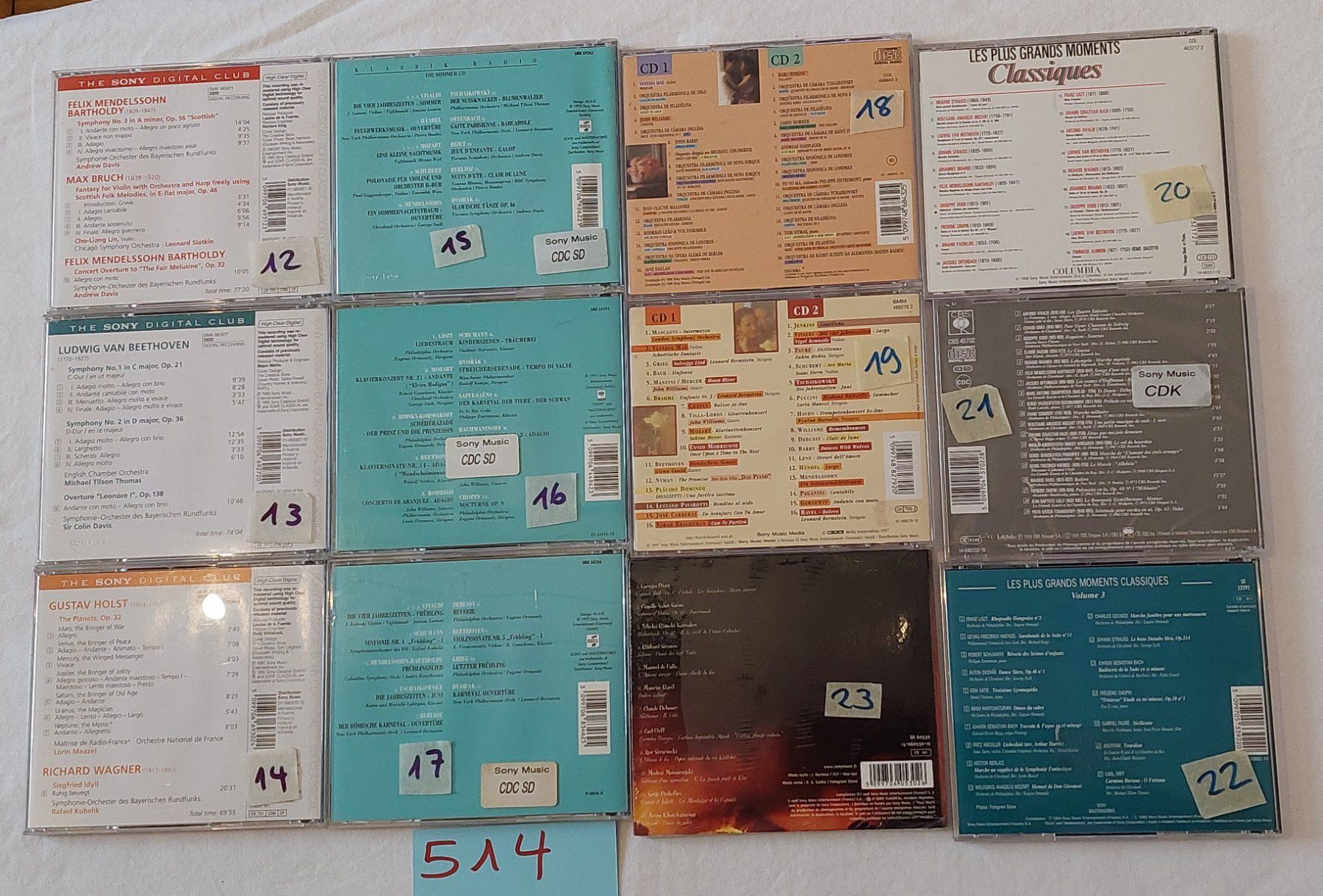 CD: 23 CD Klassik,  auch Einzelne möglich – Usato da Uitikon Waldegg venduto da Smeragol 4
