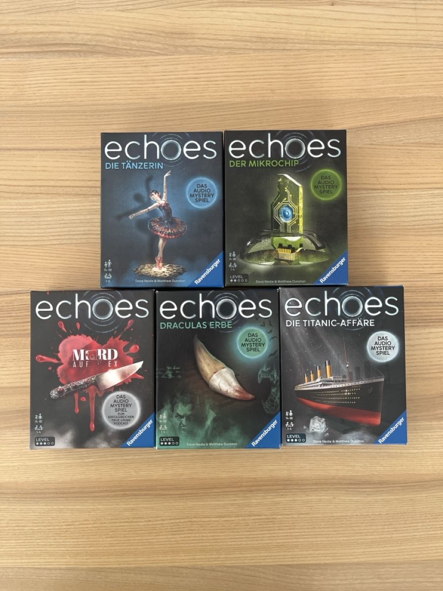 Ravensburger Giochi: Ravensburger Echoes: 5 Spiele – Usato da Herisau venduto da True_b