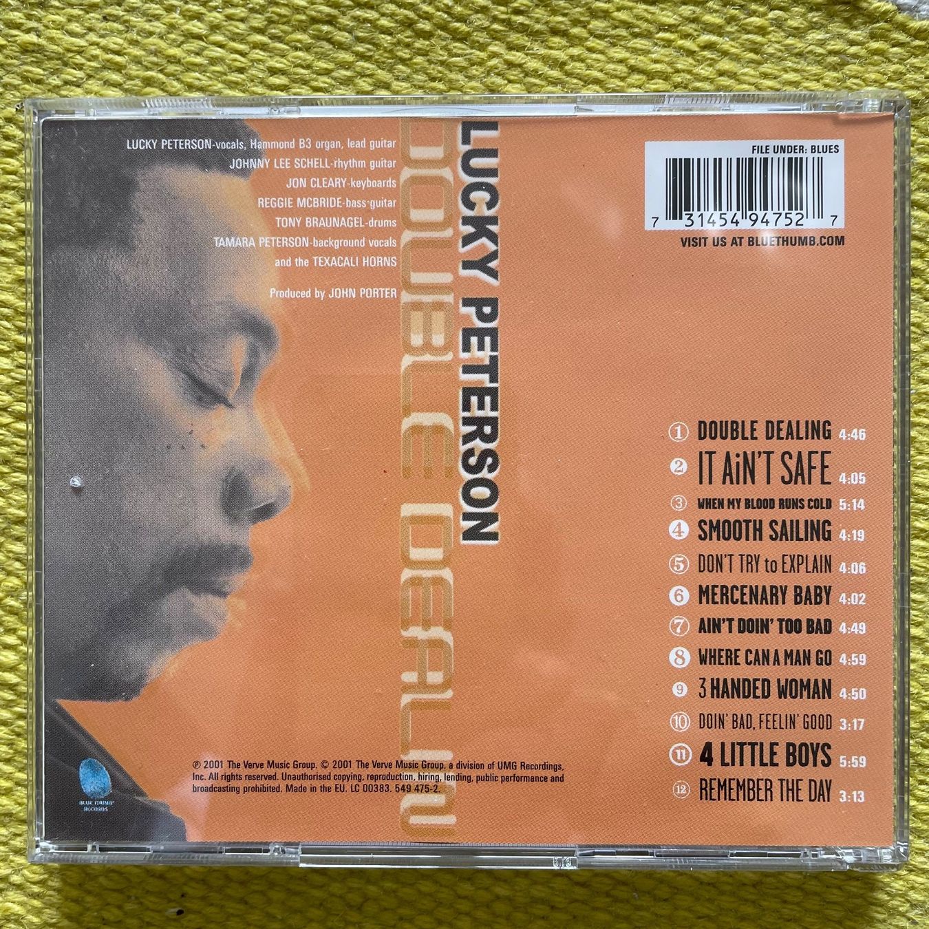 CD: LUCKY PETERSON-DOUBLE DEALIN – Usato da Rorschacherberg venduto da CD-Roli 1