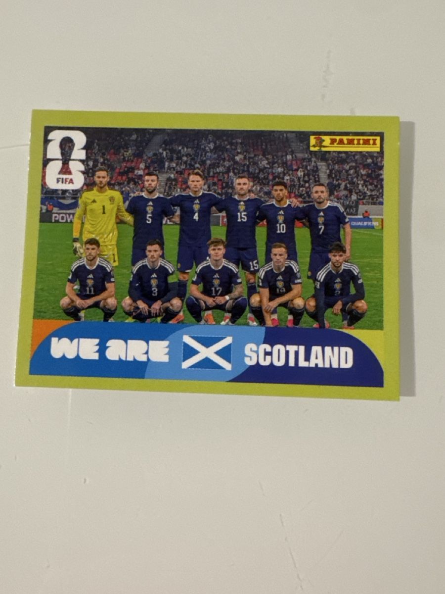 Panini Carte collezionabili: Panini 2026 Scotland SCO13 – Nuovo (secondo la descrizione) da Bern venduto da akl_sy9s