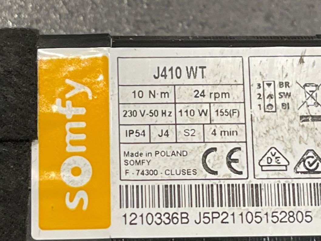 Somfy Tende da sole: Somfy J410 WT Storenmotor absolute Neuware – Nuovo e nell'imballaggio originale da Zürich venduto da Shalashaska 1