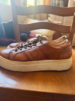 Bugatti Damen Leder Sneaker Braun/Cognac  Gr. 38