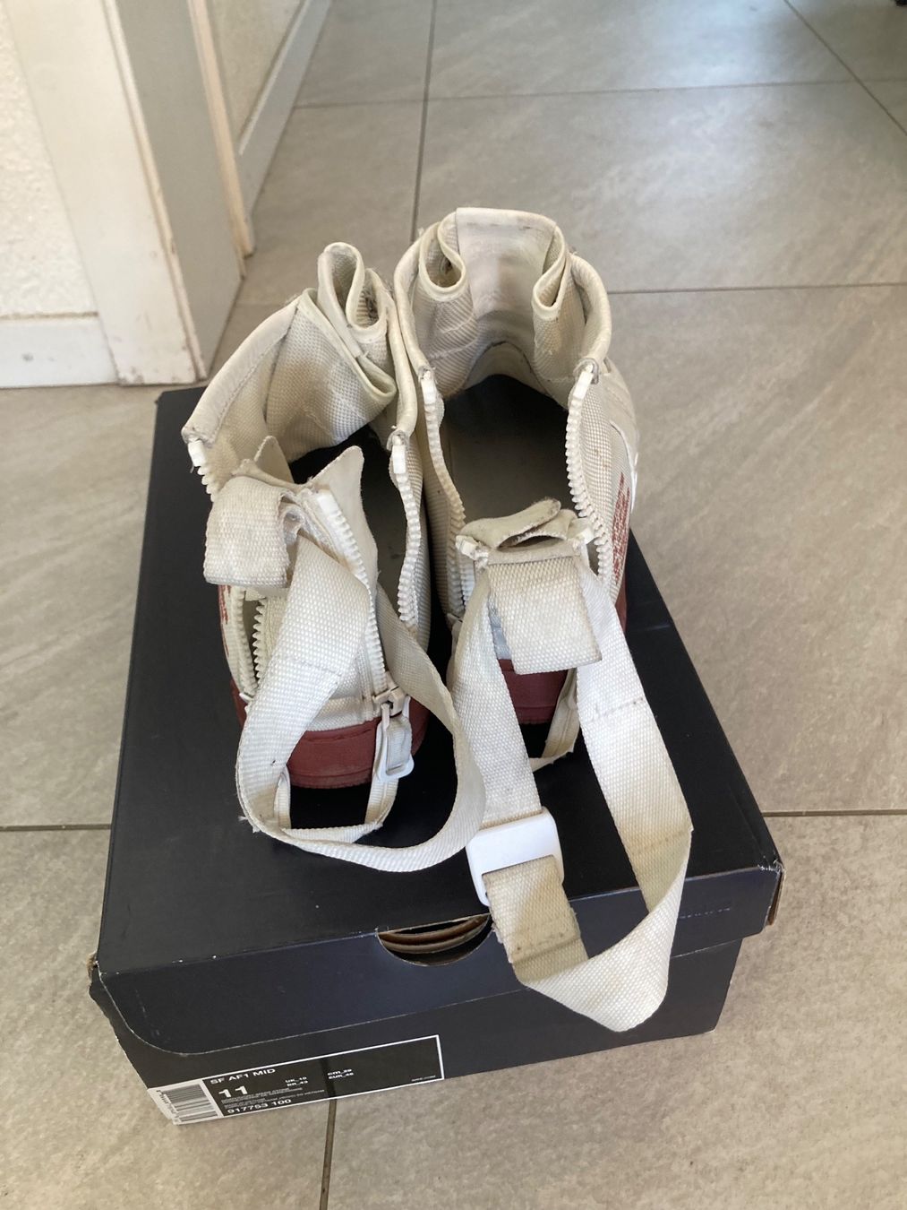 Scarpe da uomo: Baskets Air Force - 45 white – Usato da Denges venduto da esi_qf9x 2