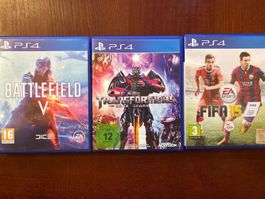 3 PS4 Spiele