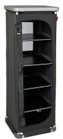 Armoire de rangement Isabella pliable anthracite