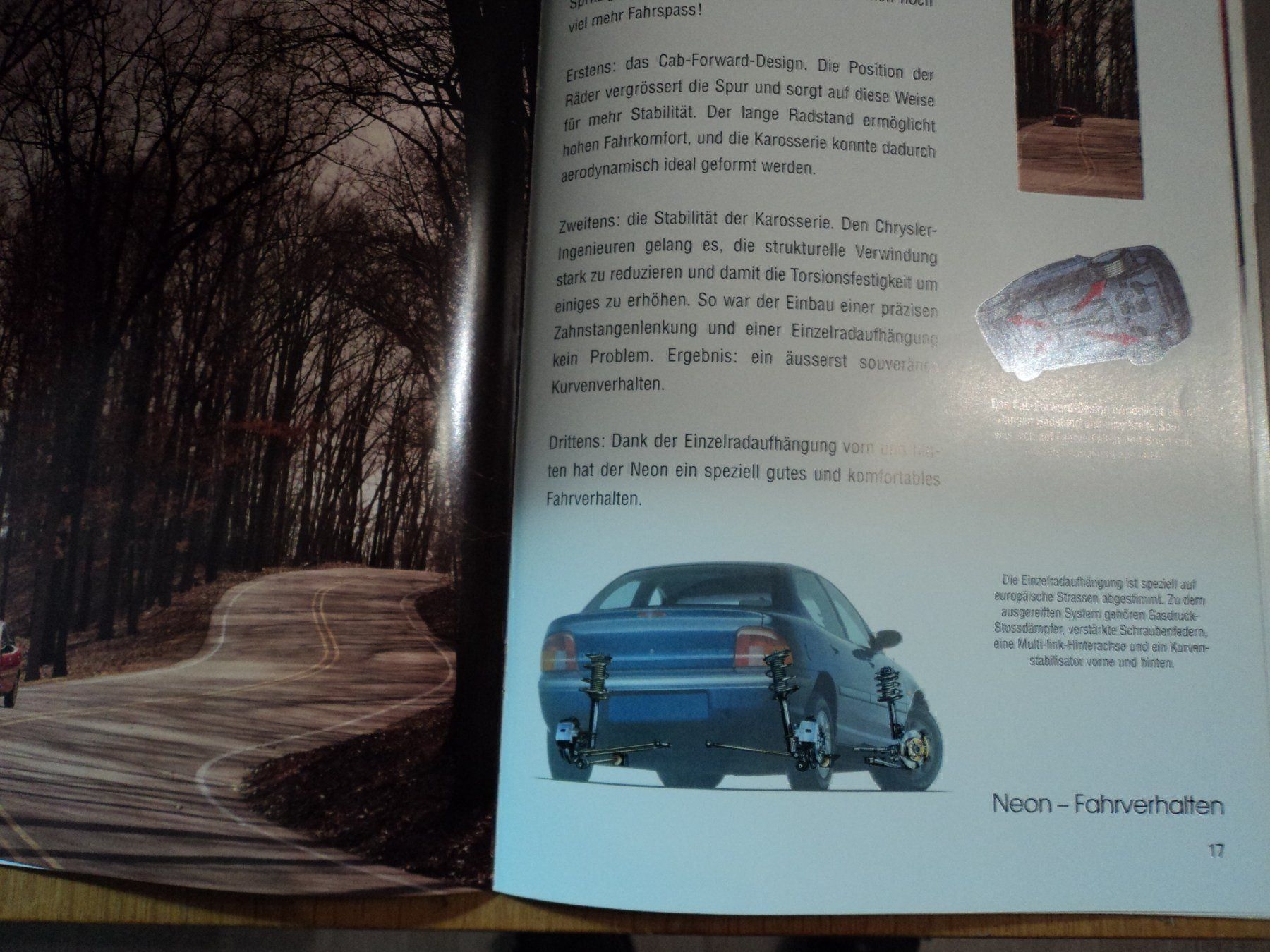 Chrysler Documenti: Prospekt Chrysler Neon 1994 – Usato da Schwarzenburg venduto da modelCARama 5