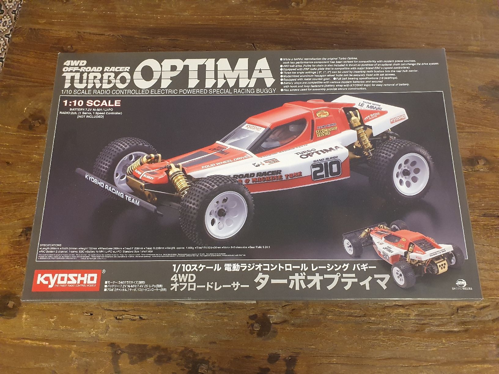 Kyosho Modellismo RC: Kyosho Turbo Optima 30619 NIB – Nuovo (secondo la descrizione) da Pfäffikon ZH venduto da Domdalion