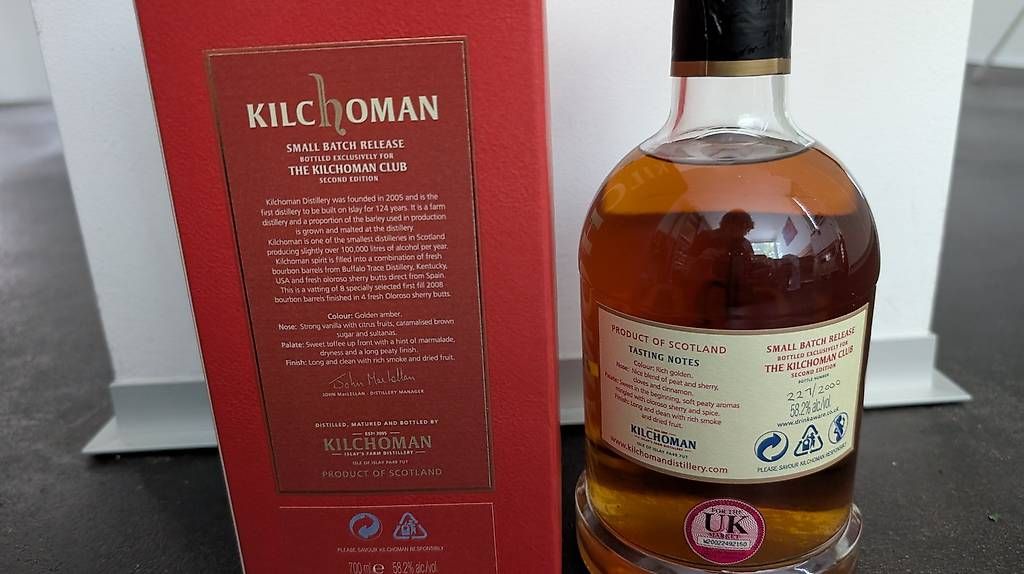 Kilchoman Bevande alcoliche: Whisky Kilchoman 2008 – Nuovo e nell'imballaggio originale da Zürich venduto da Gomilozyt 3