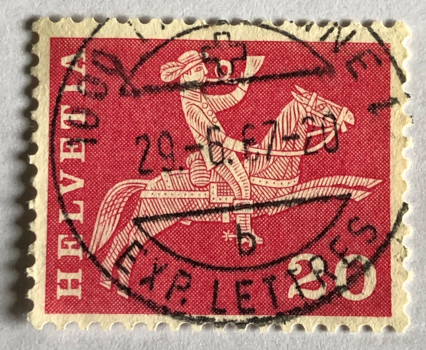 Tutti i francobolli: Nr.358 mit Vollstempel Lausanne – Usato da Aarau venduto da Billa007