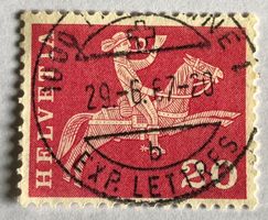 Nr.358 mit Vollstempel Lausanne