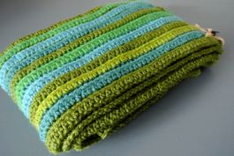 Unisex warmer Rippschal *Seaweed 200 cm *neu