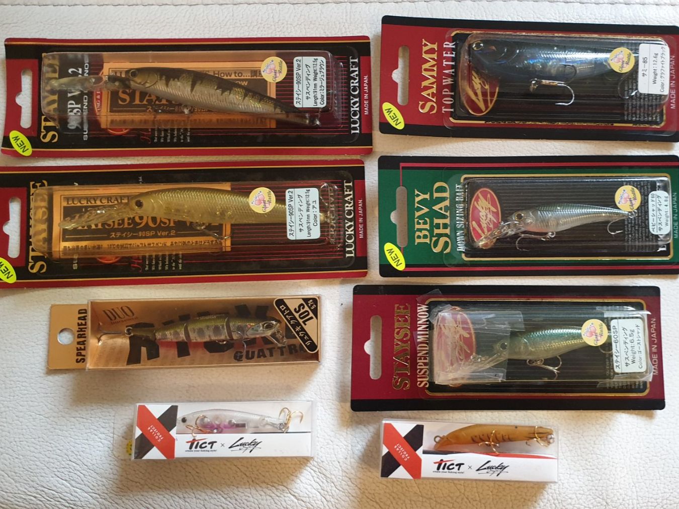 Duo Esche: 8 Twichbaits von Luckycraft & Duo, Tict – Nuovo e nell'imballaggio originale da Uster venduto da Lab_55