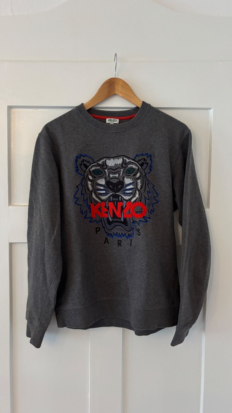 Kenzo Maglioni & Felpe: Original Kenzo Pullover grau Grösse M – Usato da Zürich venduto da car_56r7
