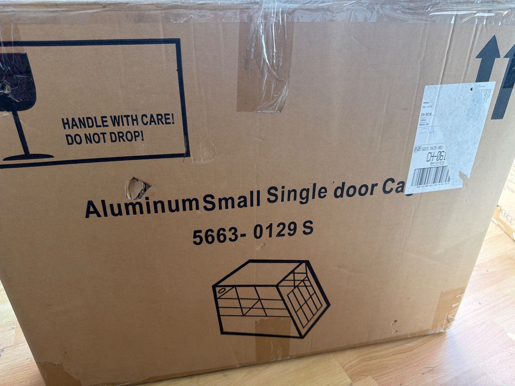 Käfige, Transport & Sicherheit: Hundetransportbox single Neu – Neu und originalverpackt aus Amriswil von JaJa-Express