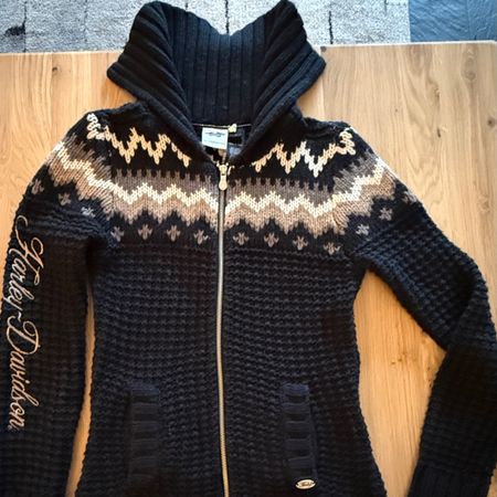 Harley Davidson Strickjacke
