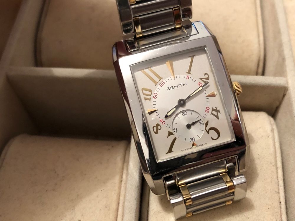 Montre Automatique Femme Vintage ZENITH Port Royal Avec Date - Rare - Fonctionne