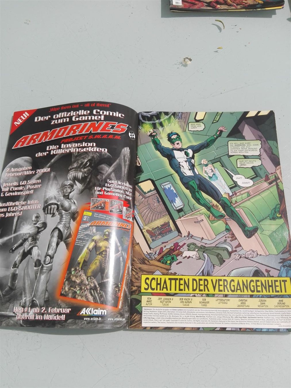 Comics: Green Lantern #4    (Deutsche-Ausgabe) – Gebraucht aus St.Gallen von elk2022 2