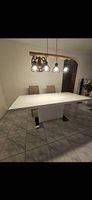 Esstisch 180 cm / 90 cm mit 6 Stühle 