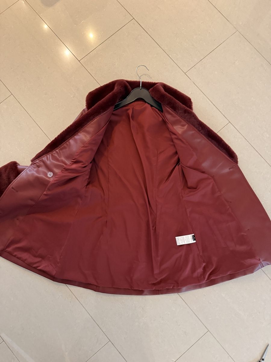 Giacche: Bordeaux PU Leder Jacke  – Nuovo (secondo la descrizione) da Binz venduto da Ladykatsumii 2