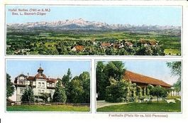 Hosenruck TG Hotel Nollen 1920 3 Bild AK sehr gut erhalten