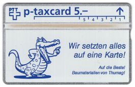 Thumag AG - seltene Firmen Taxcard