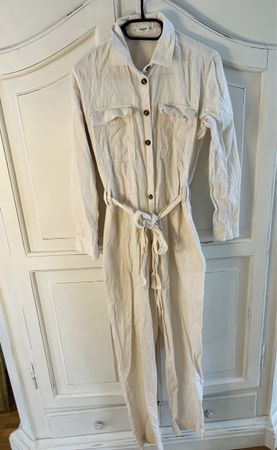 🙌Stylischer Manchester Jumpsuit Gr. S Off-White