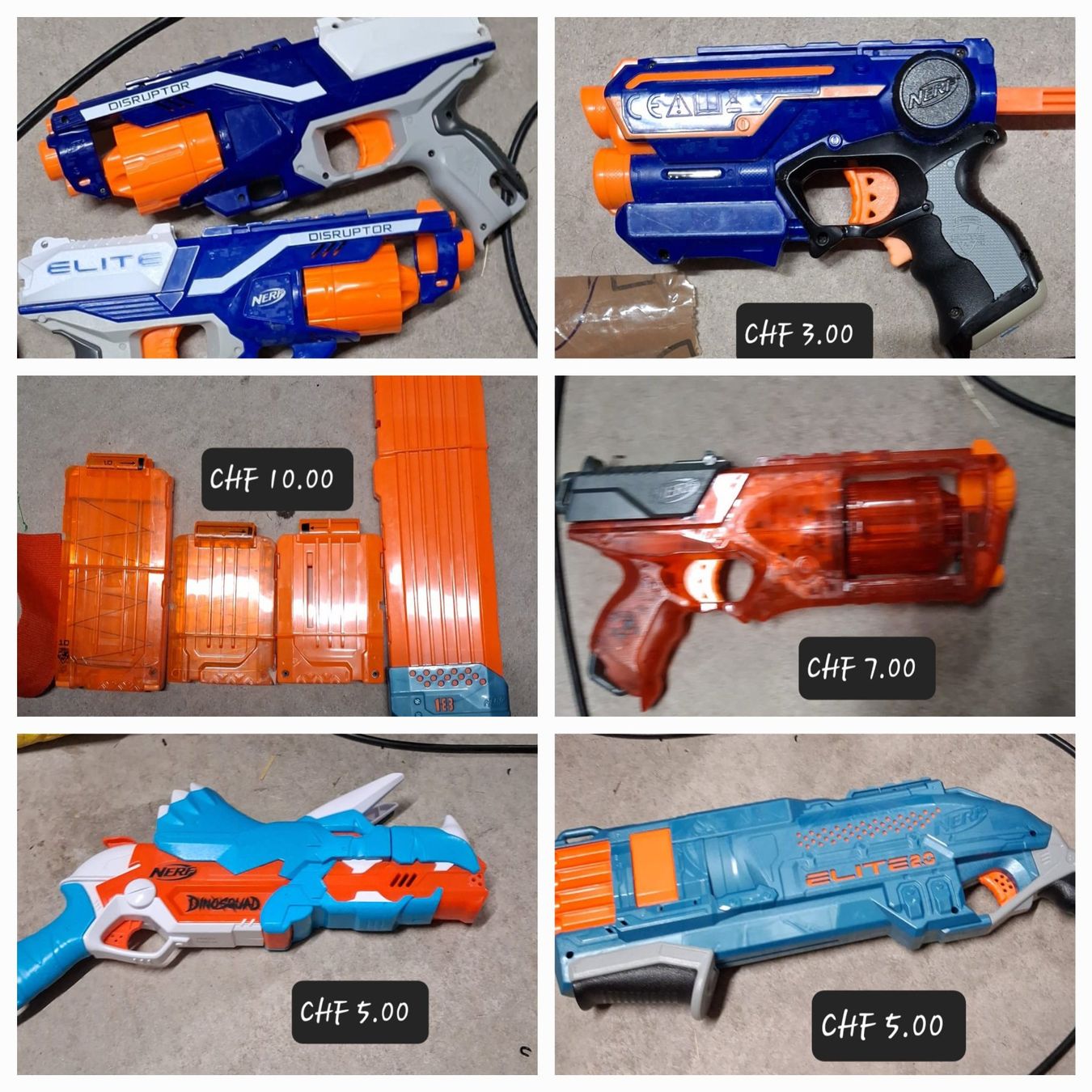 Nerf Jouets: NERF diverse Produkte – D'occasion à Tagelswangen par Heaven2501