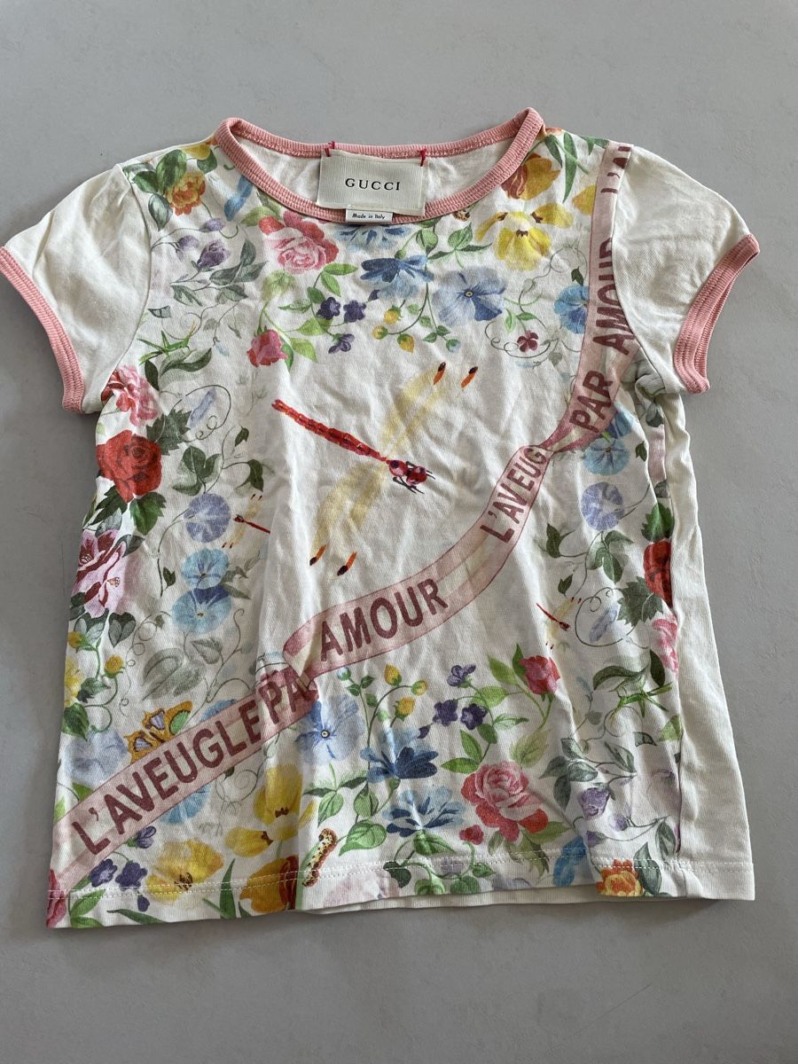 Gucci Blusen, T-Shirts & Tops: T-Shirt Gucci - Gr. 98/104 – Gebraucht aus Brugg AG von Elle_1