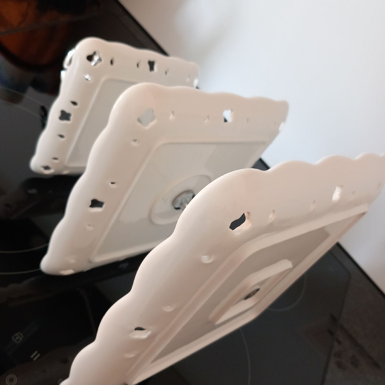 Piatti di portata: Mega: Etagere, 3-stufig, creme-weiss – Usato da Aegerten venduto da gismolini 1