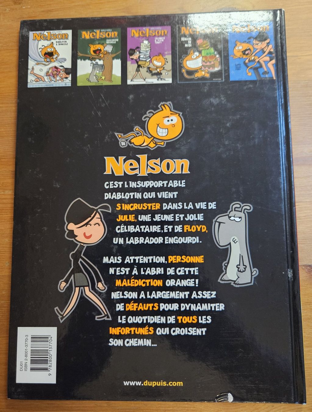 Fumetti: Nelson N 4 E.O. DEDICACER (T.B.E.)  Démon de midi – Usato da Prévonloup venduto da bitume1975 2