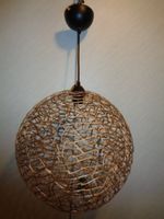 Schöne "goldige" Draht Lampe Wohnzimmer Deckenlampe