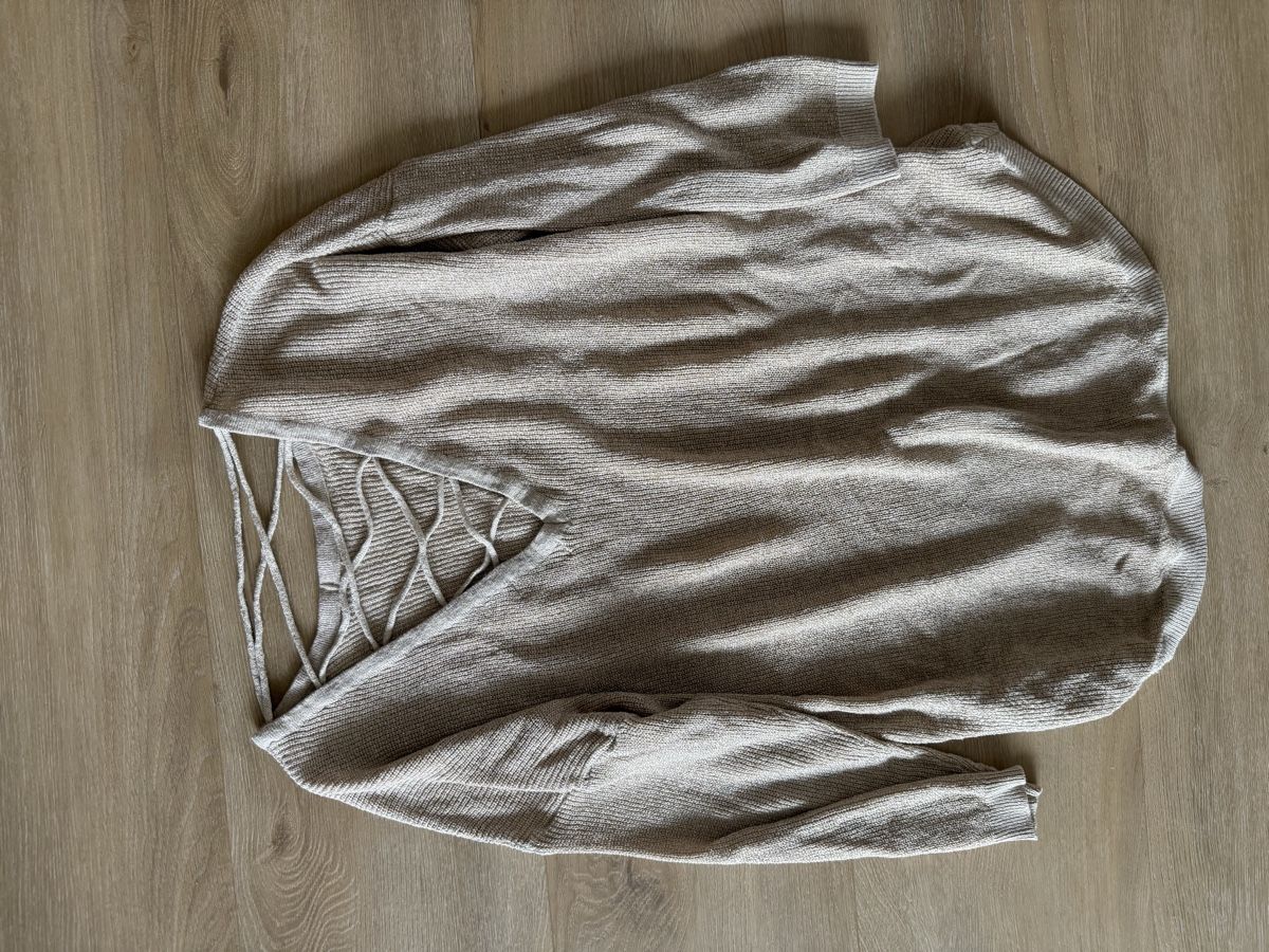 Tops: Jacqueline de Yong Pullover beige Grösse S neuwertig – Neu (gemäss Beschreibung) aus Liestal von isa_8y72 1