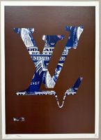Death: Vuitton Dollar Logo, POP Art, signiert 74/100