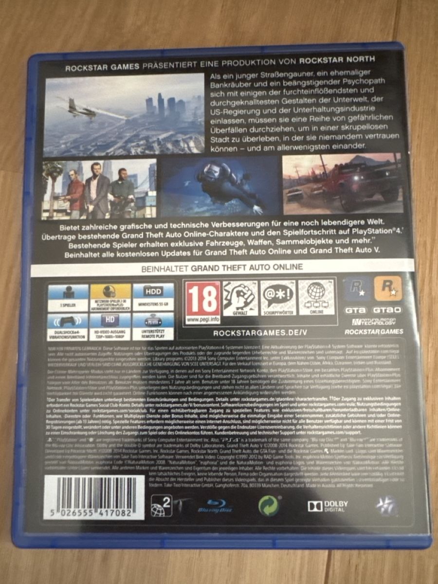 Sony Giochi: Grand Theft Auto V PS4 Spiel – Usato da Bönigen venduto da Carlvh 1