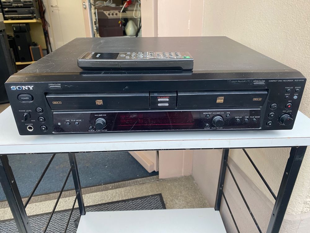 Sony CD Recorder RCD-W100 (Gebraucht) in Gebenstorf für CHF 70 – mit ...