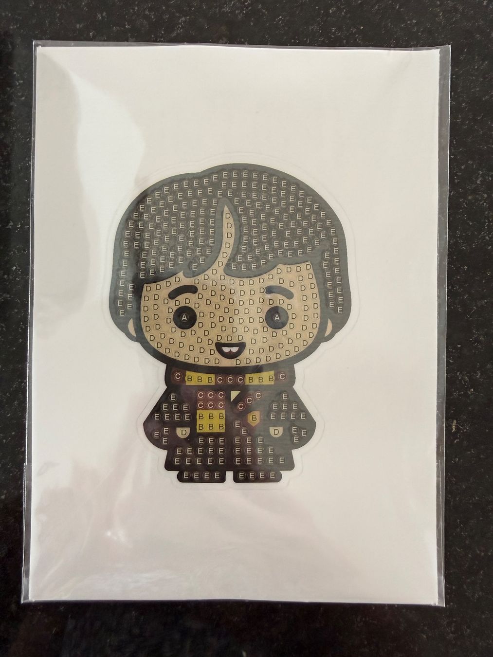 Carte collezionabili: Harry Potter Crystal Art Sticker #14 – Nuovo e nell'imballaggio originale da Reinach BL venduto da Buekim00