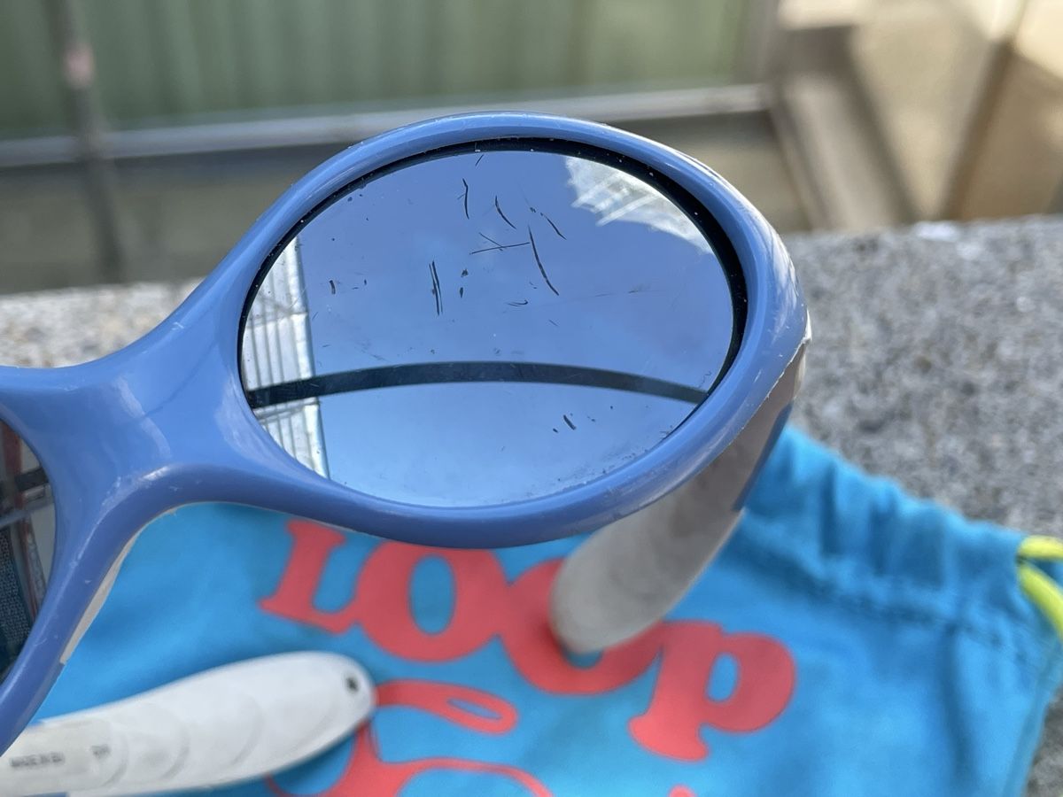 Julbo Occhiali & Lenti: Sonnenbrille Julbo LOOP blau mit Aufbewahrungsbeutel – Usato da luzern venduto da plueschmors. 3