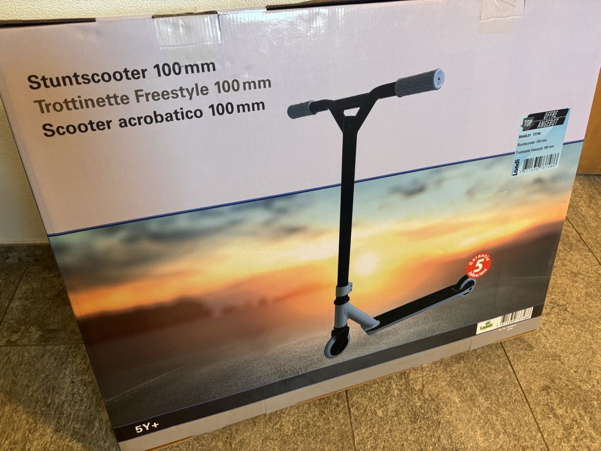 Kickboard: Ab 1.- Stuntscooter 100mm Freestyle NEU – Nuovo e nell'imballaggio originale da Grüsch venduto da jibbber