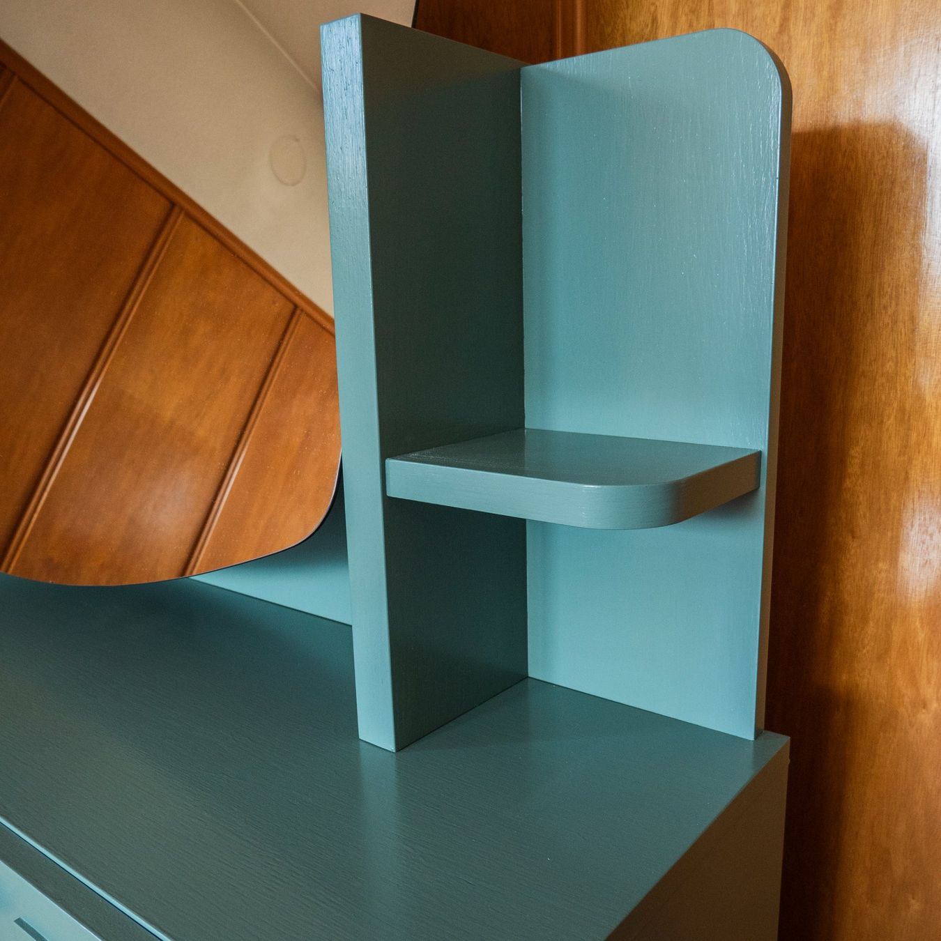 Cassettiere: Sideboard mit Spiegel restauriert – Usato da Gersau venduto da Renova_Moebel 4