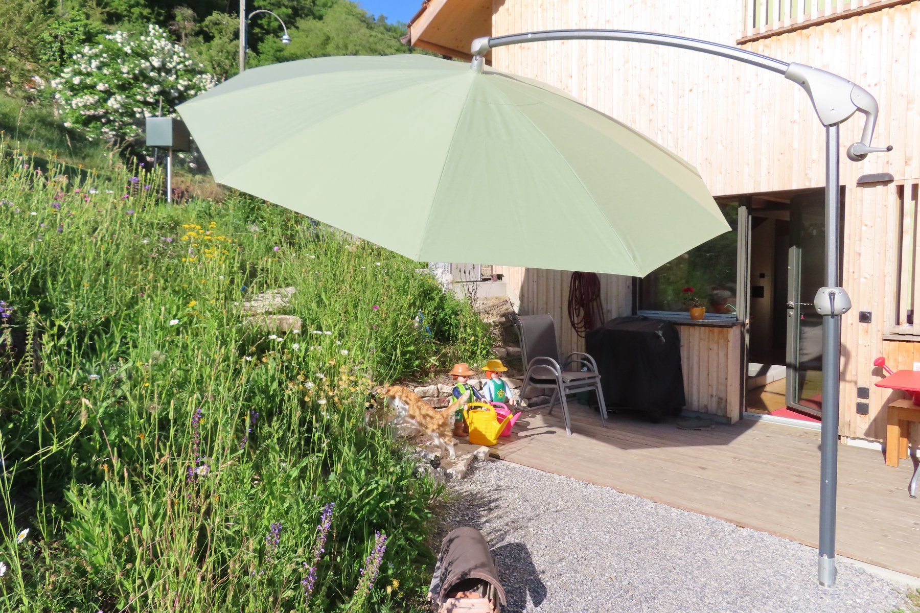 Parasols: Glatz Pendalex P+, Model 014 Freiarmschirm – D'occasion à Winterthur par sammelwut 1