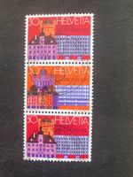 Schweiz 1974 Vollstempel Kongress 3er-s UPU LAUSANNE 23.5.74