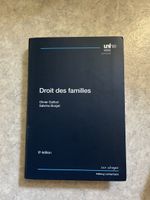 Droit des familles 6e édition Olivier Guillod Sabrina Burgat