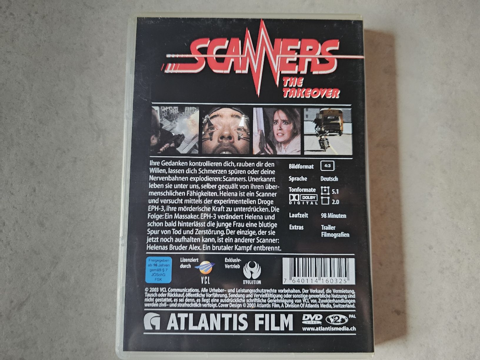 Tutti i DVDs: Scanners  -  The Takeover – Usato da Schneisingen venduto da backstore24 1