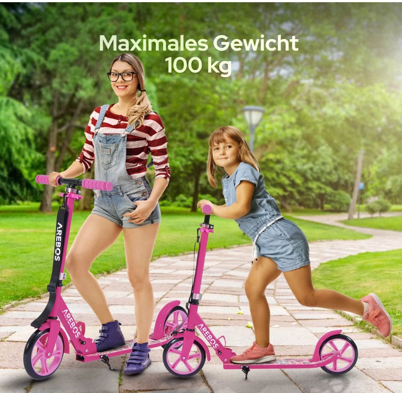 Kickboard: Tretroller Kickroller Cityroller Kinderroller Erwachsene – Nuovo e nell'imballaggio originale da Amriswil venduto da JaJa-Express 6