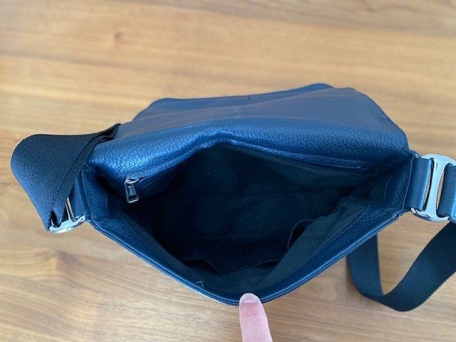 Bally Borse: Bally, Umhängetasche, Leder, grau – Usato da Münchenbuchsee venduto da Michael_Buchsi 5