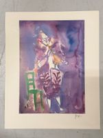 PIATTI Original signierte Lithographie.